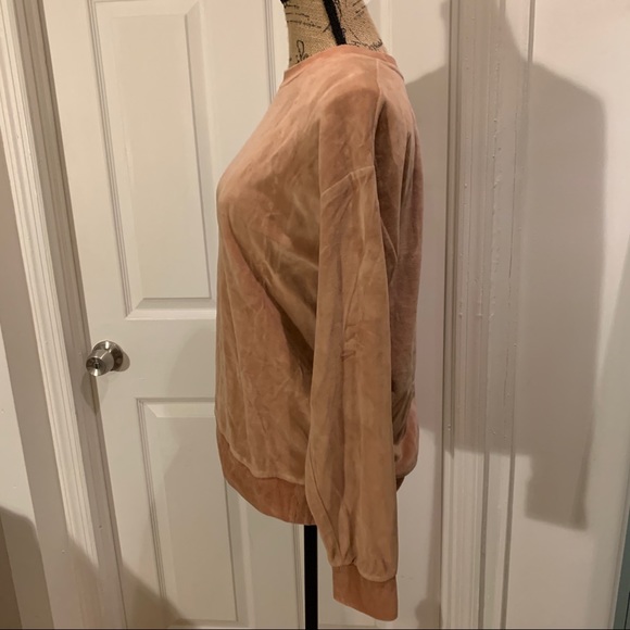 Topshop velvet sweatshirt - Picture 5 of 5